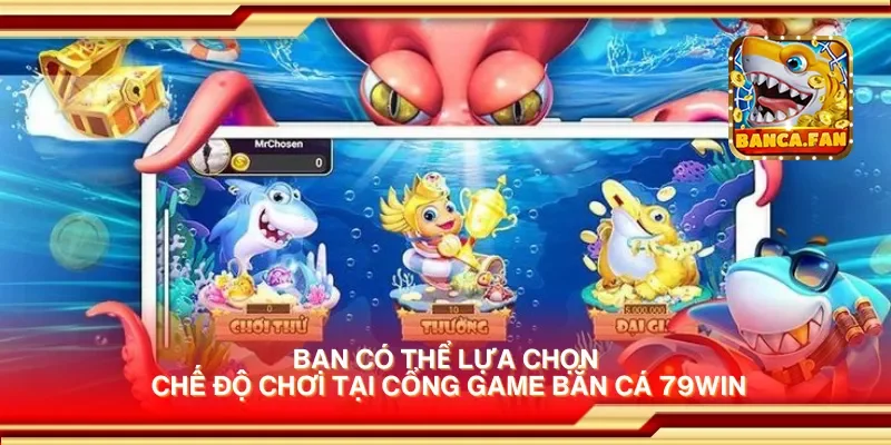 Cổng game bắn cá 79win – Thử vận may với trò chơi bắn cá cực hot
